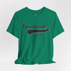Juneteenth Celebration Tee, Unisex Jersey T-Shirt, Black History Month Gift, Comfortable Casual Wear, Summer Celebration Shirt