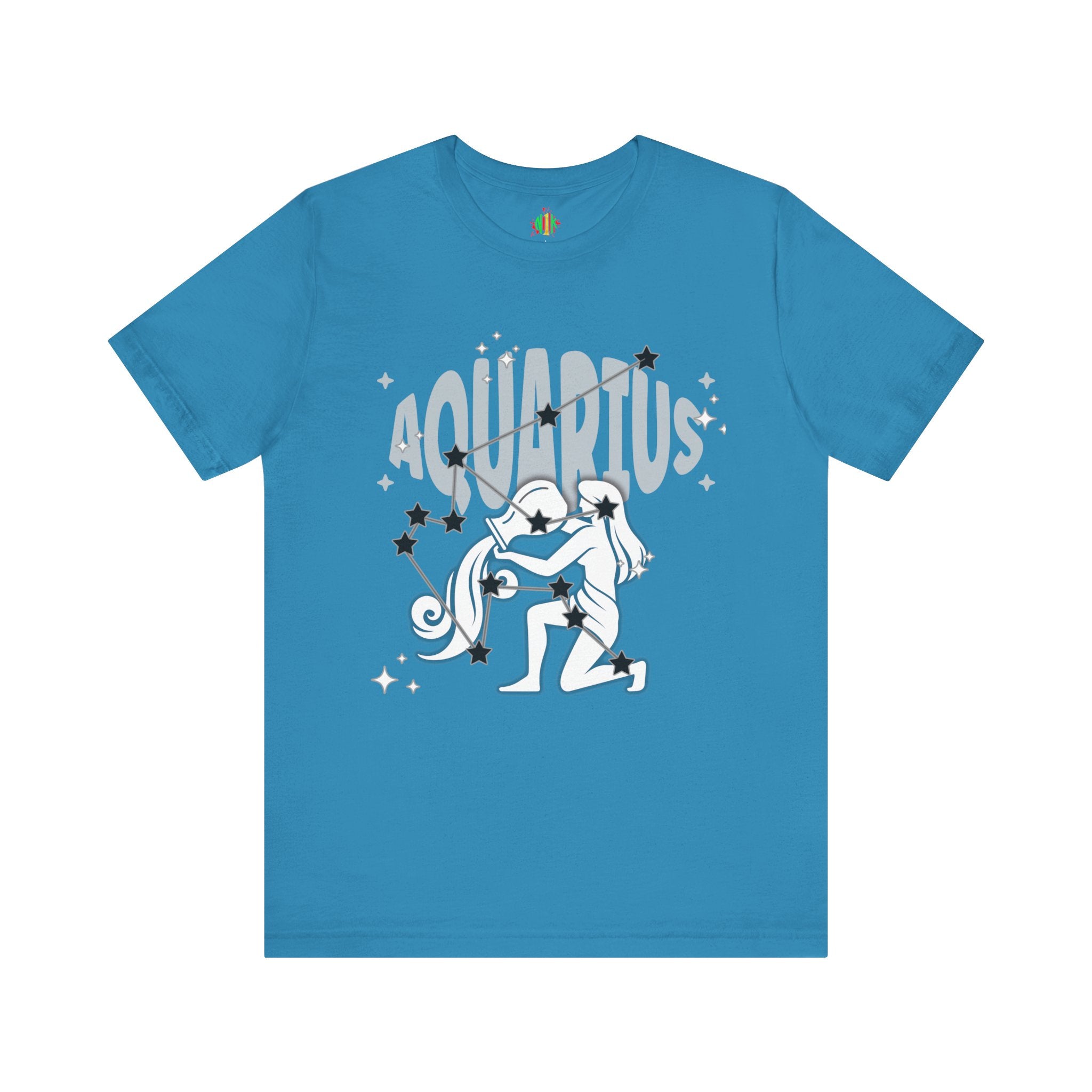 Aquarius Zodiac Casual classic unisex jersey short sleeve teeT-ShirtAquarius Zodiac Casual classic unisex jersey short sleeve tee