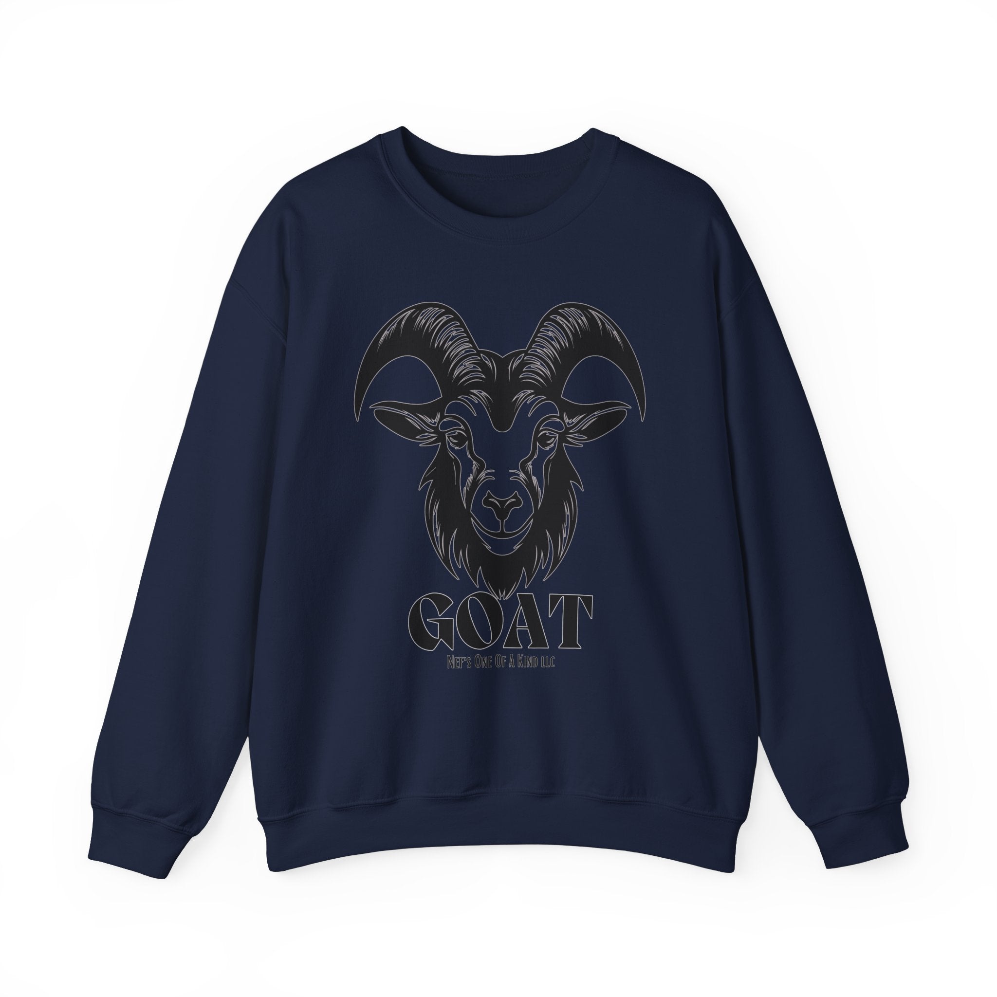 Goat Unisex Casual Crewneck Sweatshirt