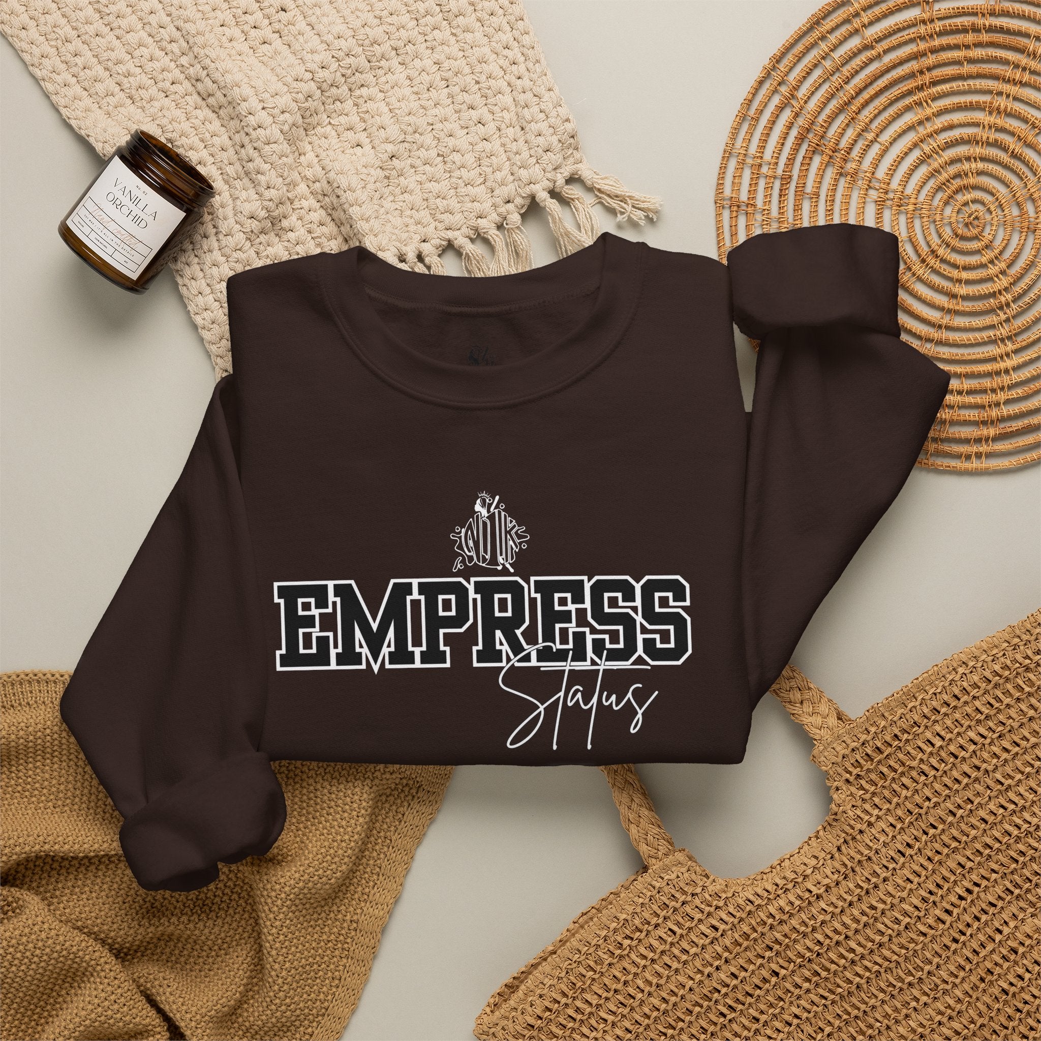 Empress Status Block Letter's Sweatshirt