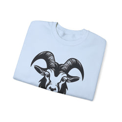 Goat Unisex Casual Crewneck Sweatshirt