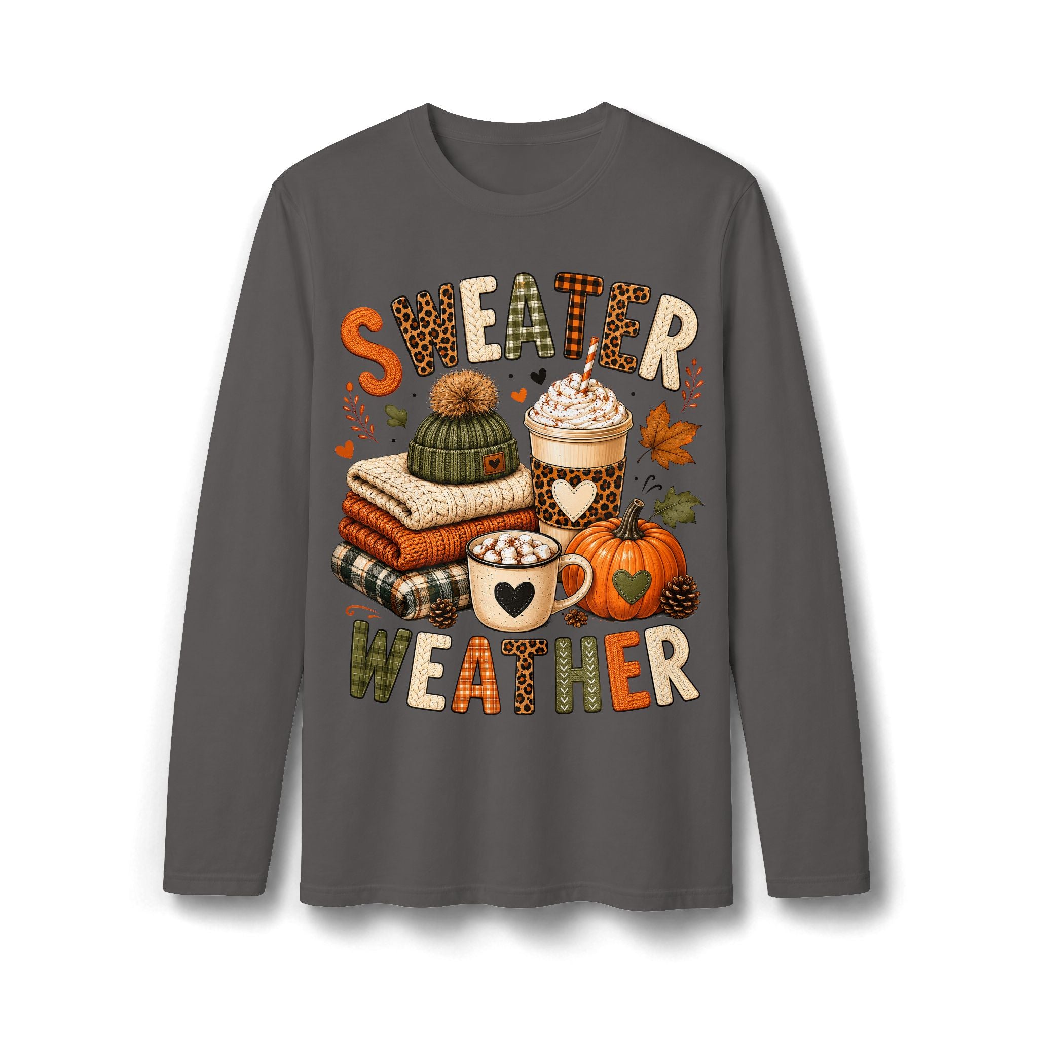 Sweater Weather Autumn Long Sleeve T-Shirt