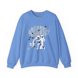 Aquarius Zodiac Casual classic unisex heavy blend crewneck sweatshirt