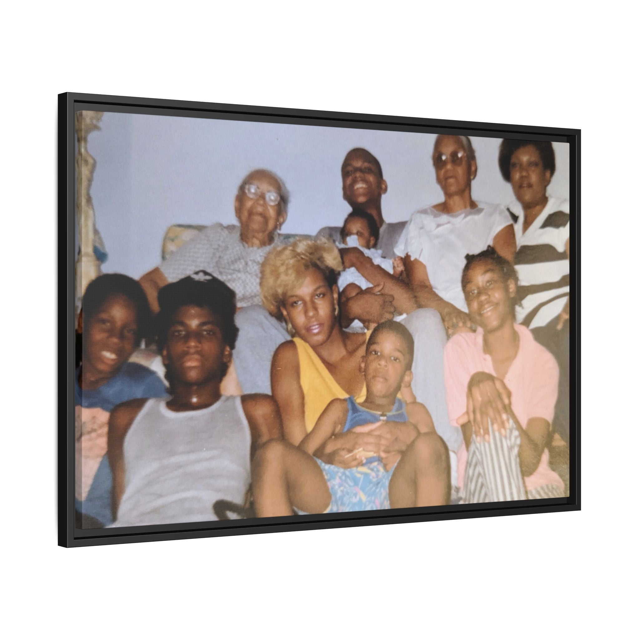 Ccustomizable Framed Canvas — Horizontal Matte Wall Art