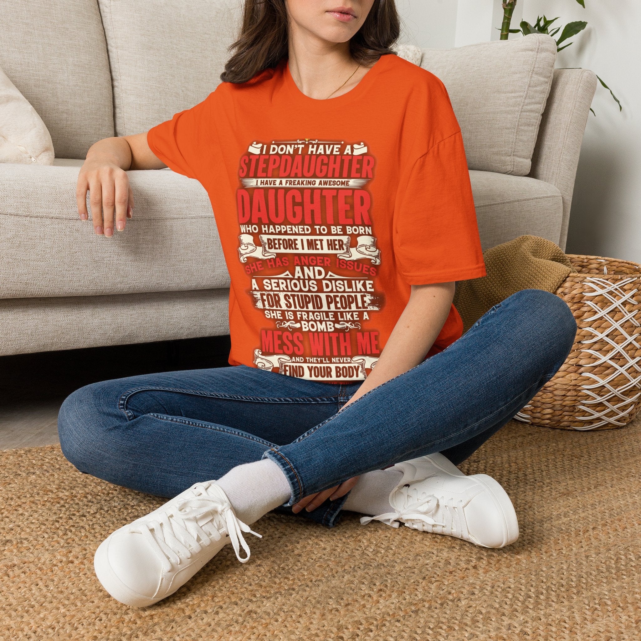 The love of a stepdaughter from a Stepfather Short Sleeve Tee