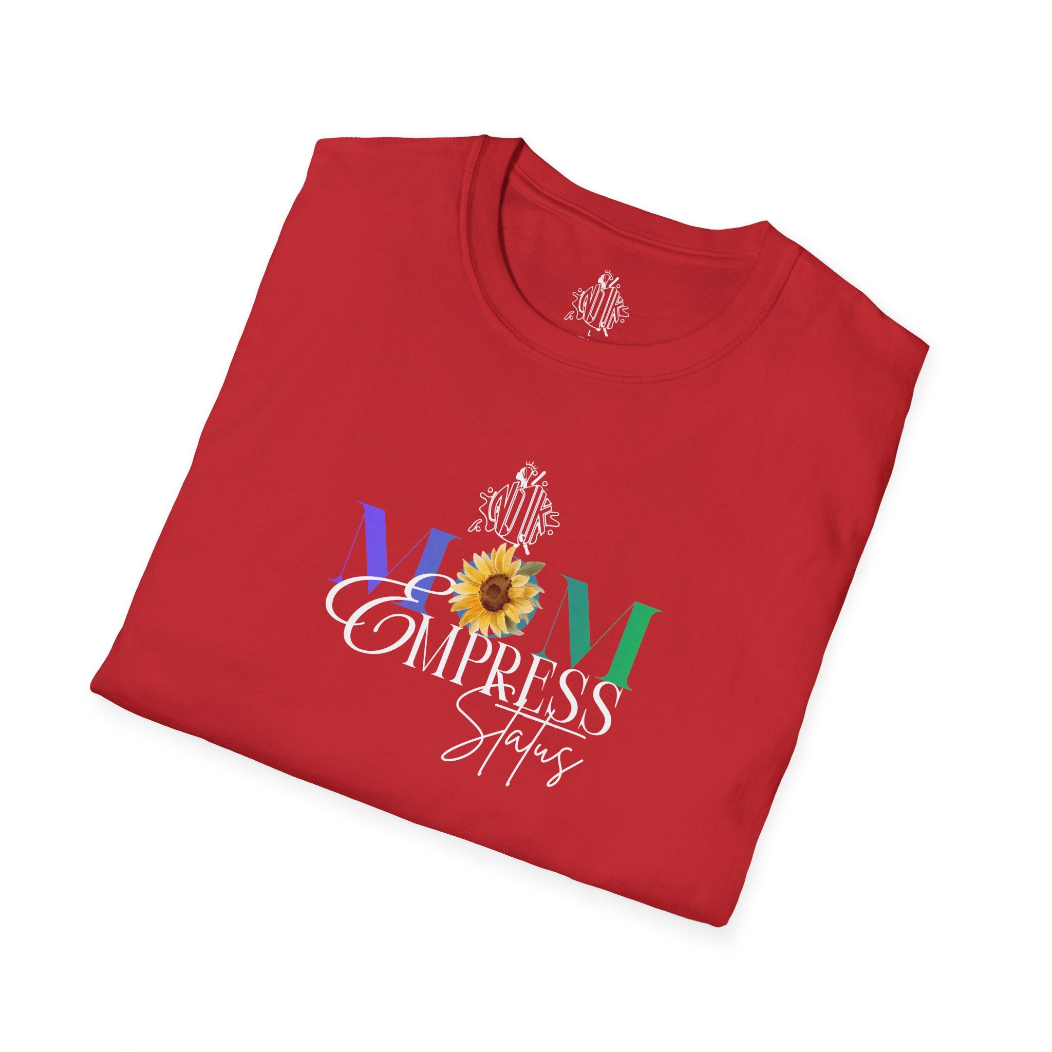 Celebrate Mom — Floral Sunflower Empowerment Graphic T-Shirt