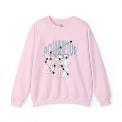 Aquarius Zodiac Casual classic unisex heavy blend crewneck sweatshirt