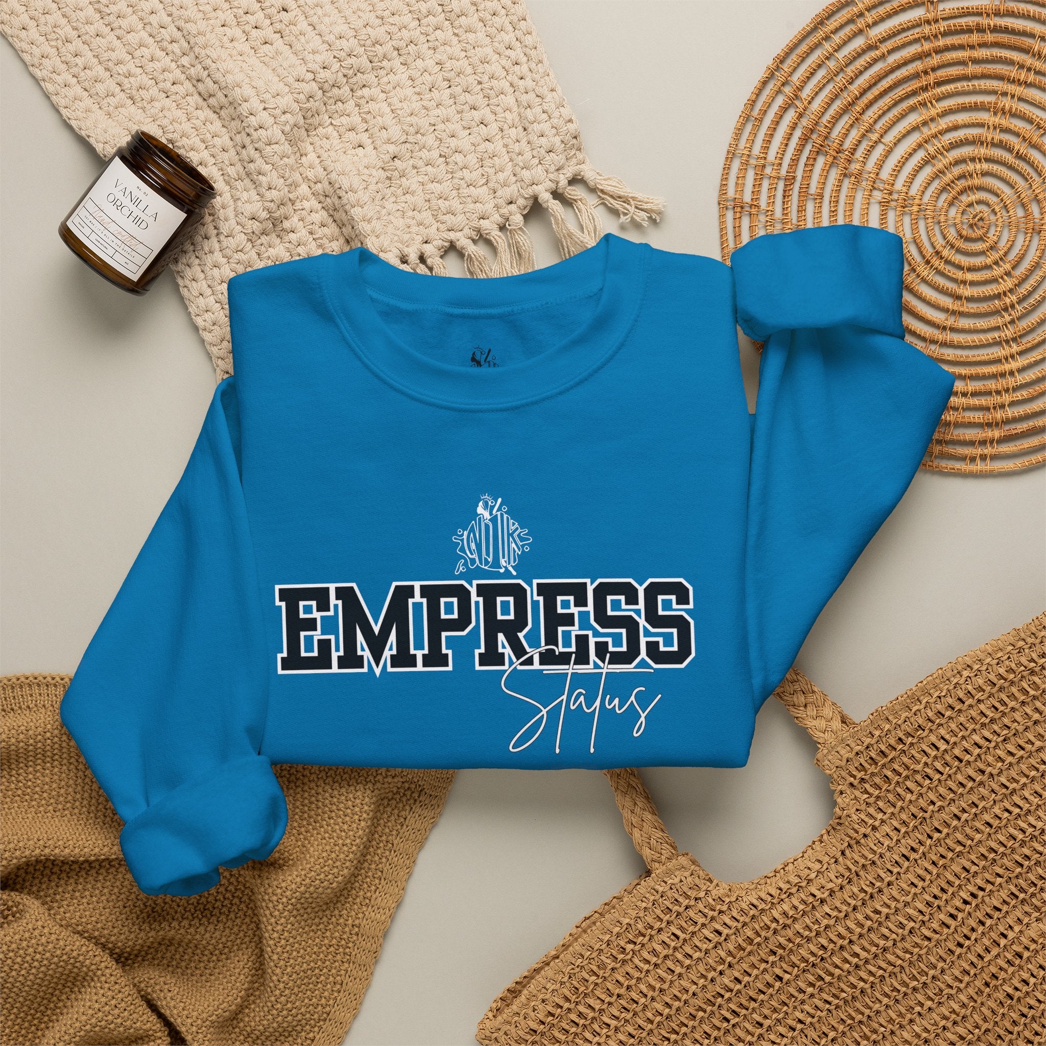 Empress Status Block Letter's Sweatshirt