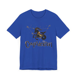 Capricorn Unisex Casual classic unisex jersey short sleeve tee