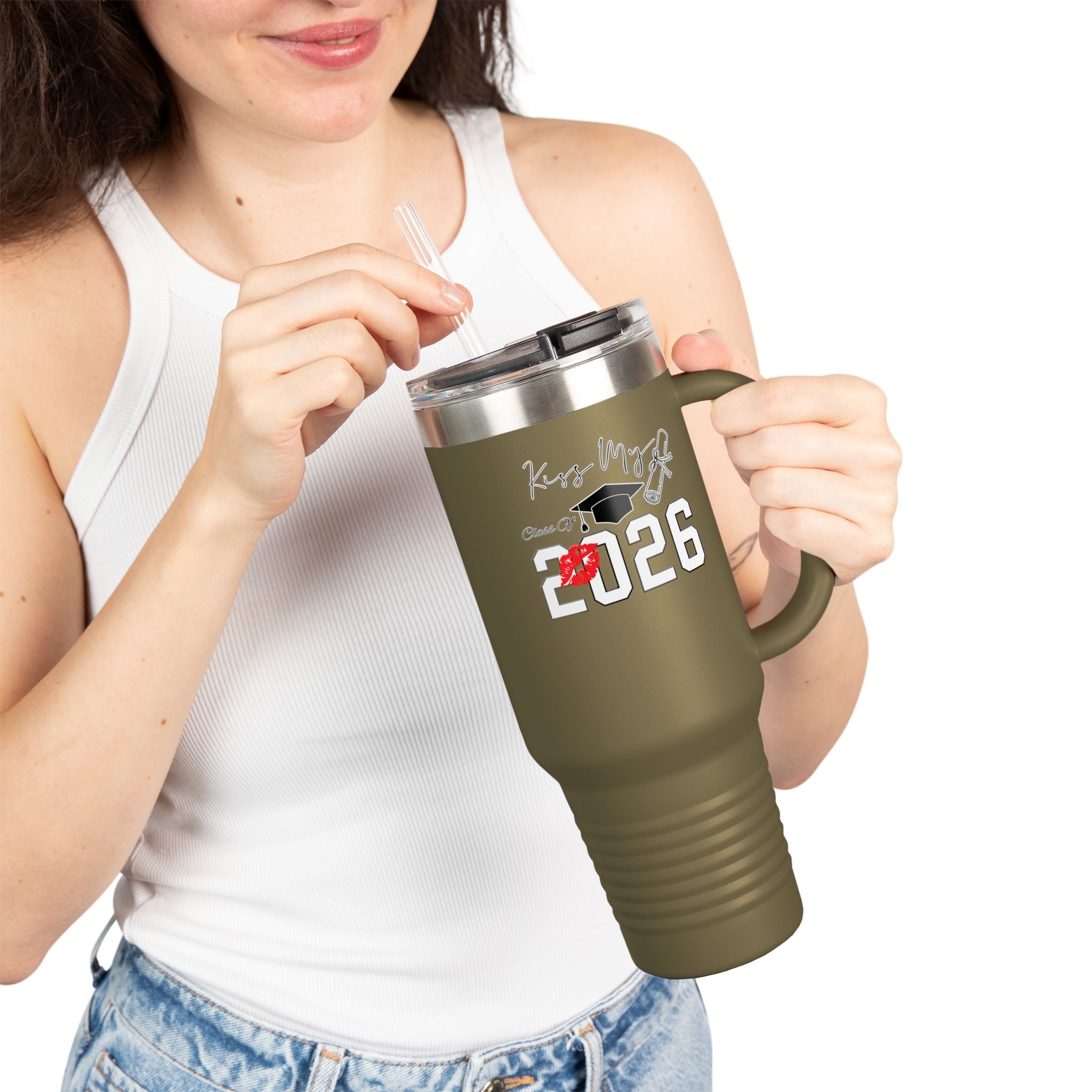 2026 Insulated Travel Mug, 40oz, Stylish Drinkware for On-the-Go, IdeaMugInsulated Travel Mug