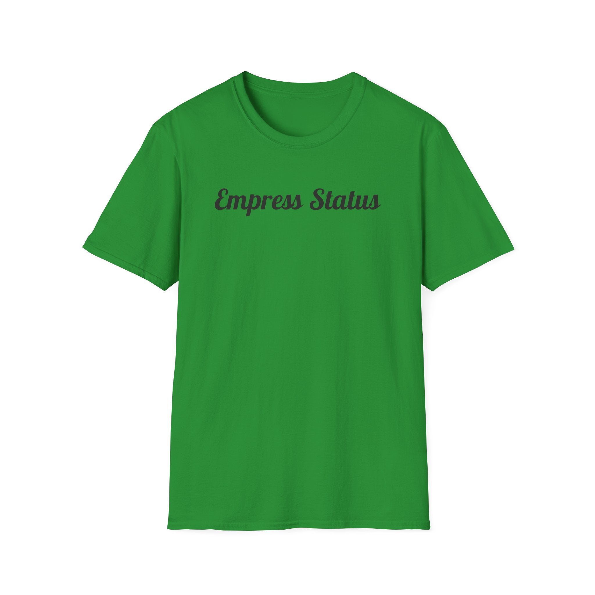 Black Glitter Empress Status Unisex Softstyle T-Shirt