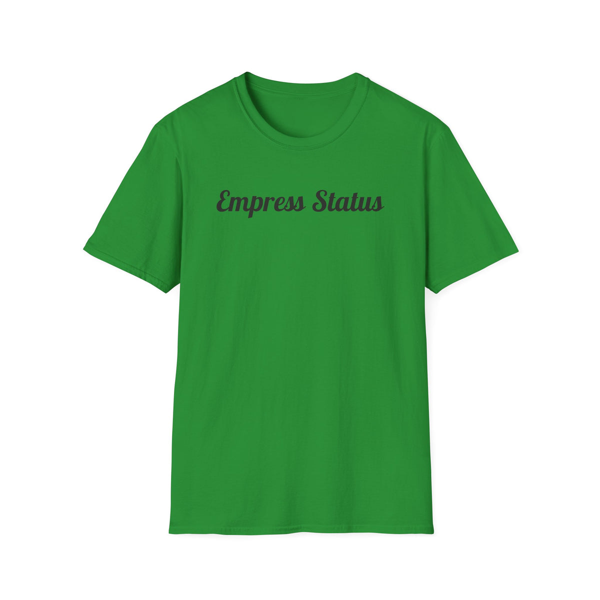 Black Glitter Empress Status Unisex Softstyle T-Shirt