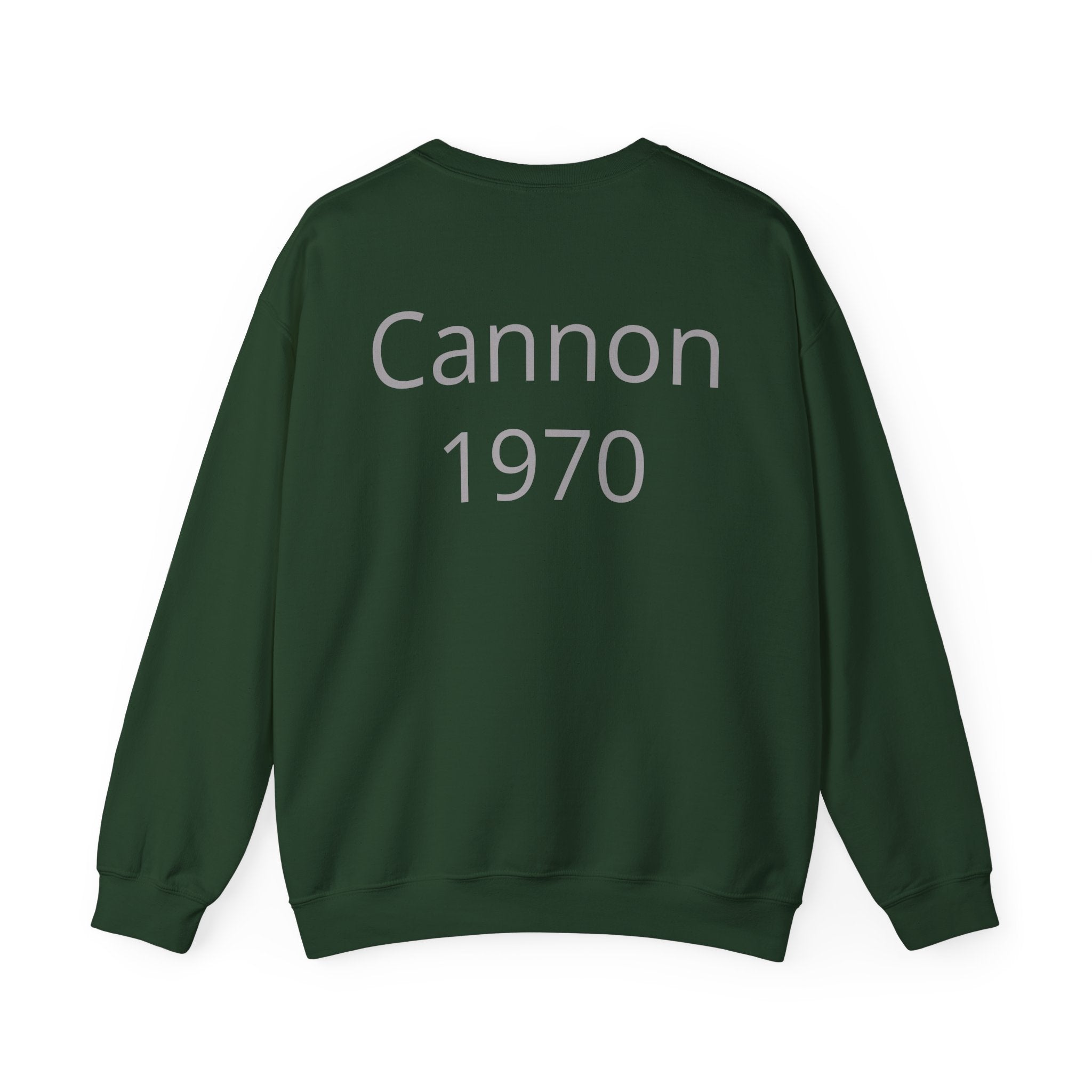 Personalized Photo Crewneck Sweatshirt — Custom Photo Front, 'Add Text' Back