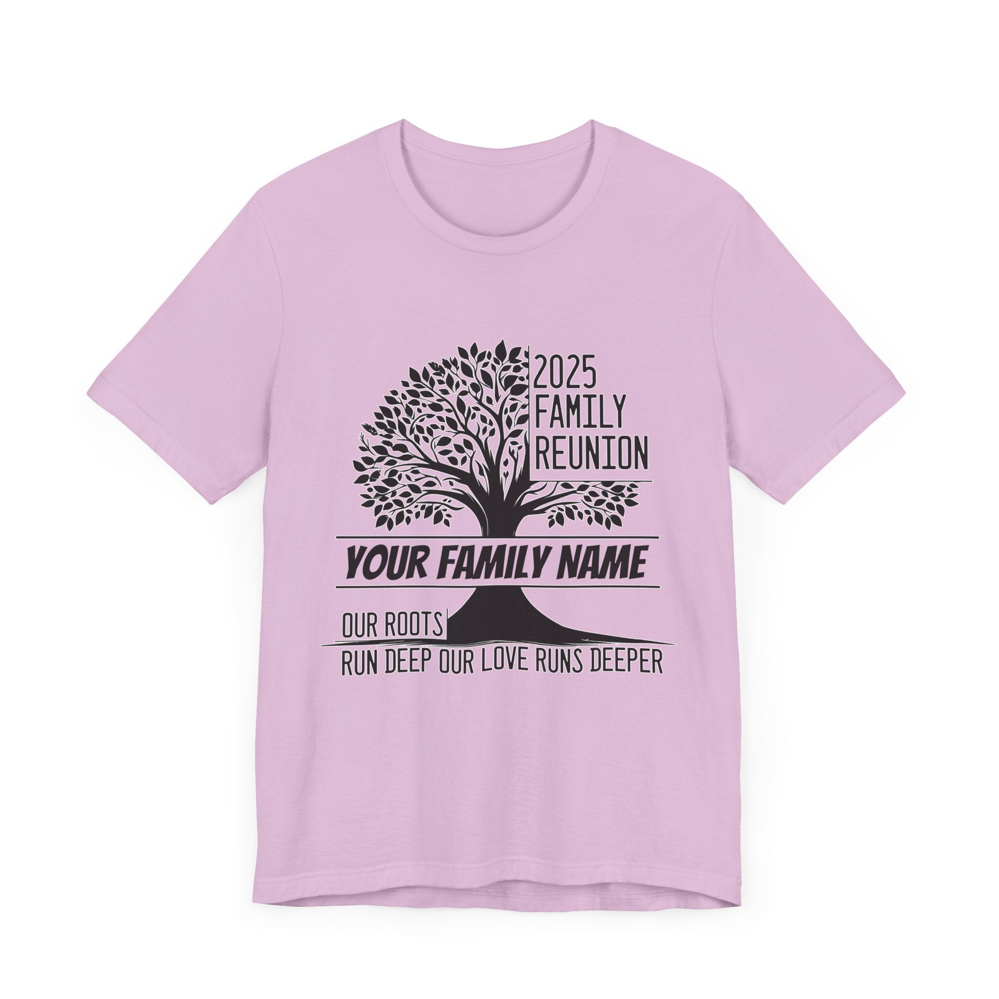 Family Reunion T-Shirt, Family Event Tee, 2025 Reunion Apparel, Unity Shirt, Love & Roots Design, Gift for Family Gatherings