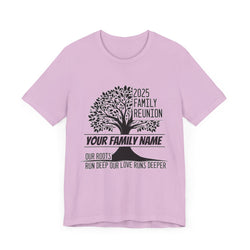 Family Reunion T-Shirt, Family Event Tee, 2025 Reunion Apparel, Unity Shirt, Love & Roots Design, Gift for Family Gatherings