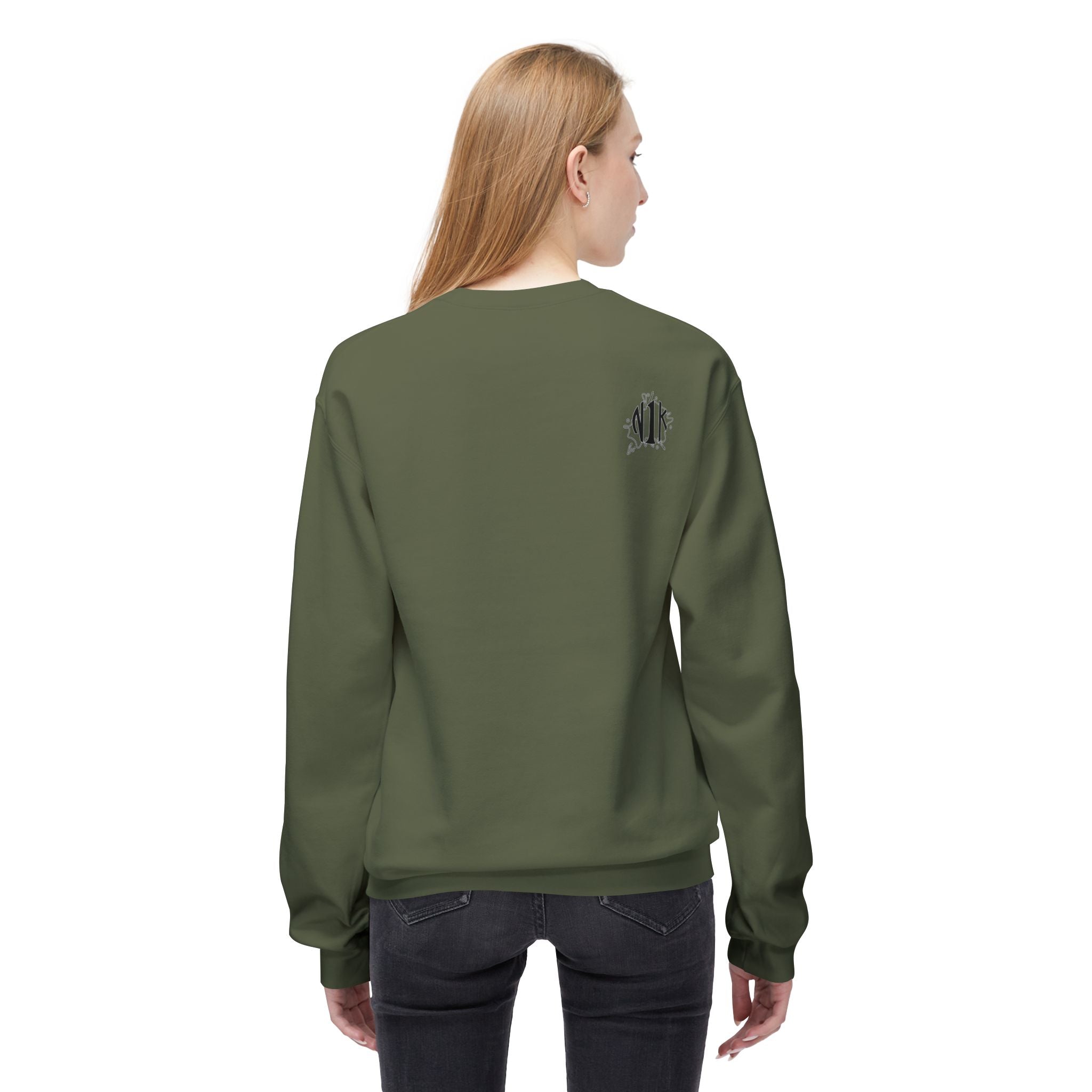 Aries on Fire Unisex Crewneck Sweatshirt