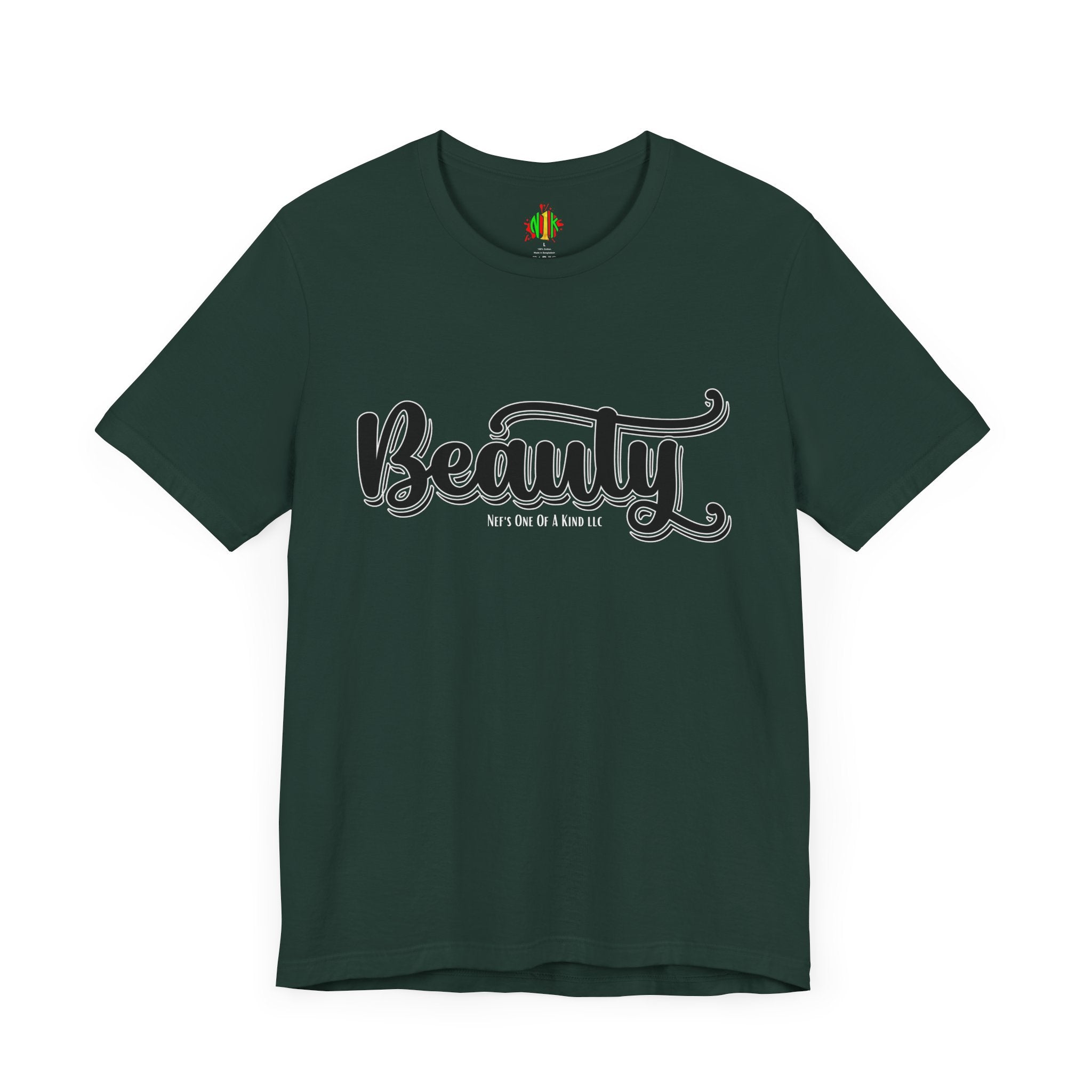 Beauty with the Beast Valentine Casual, Soft Unisex Jersey Short Sleeve Tee