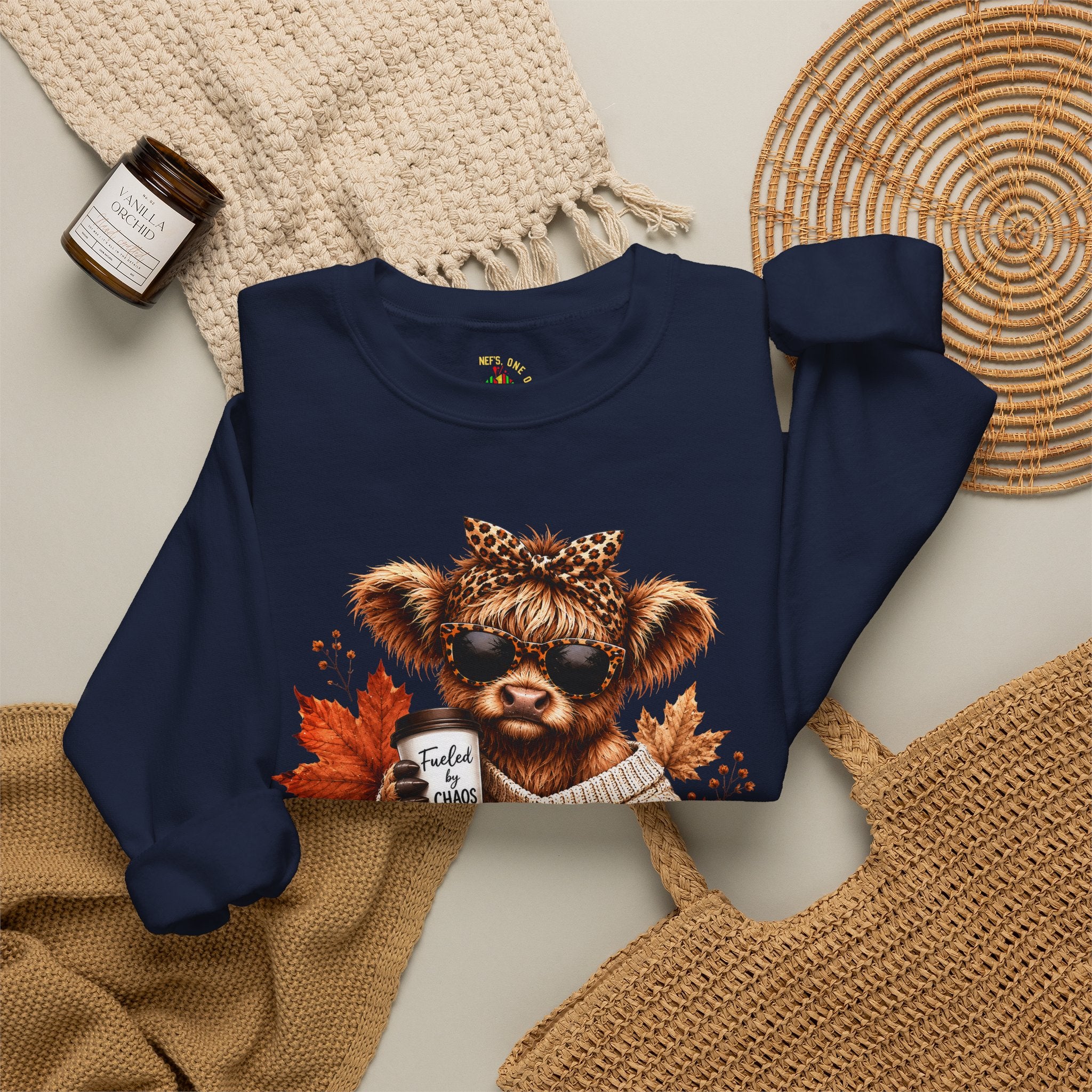 Festive Woodland Animals Christmas Sweatshirt