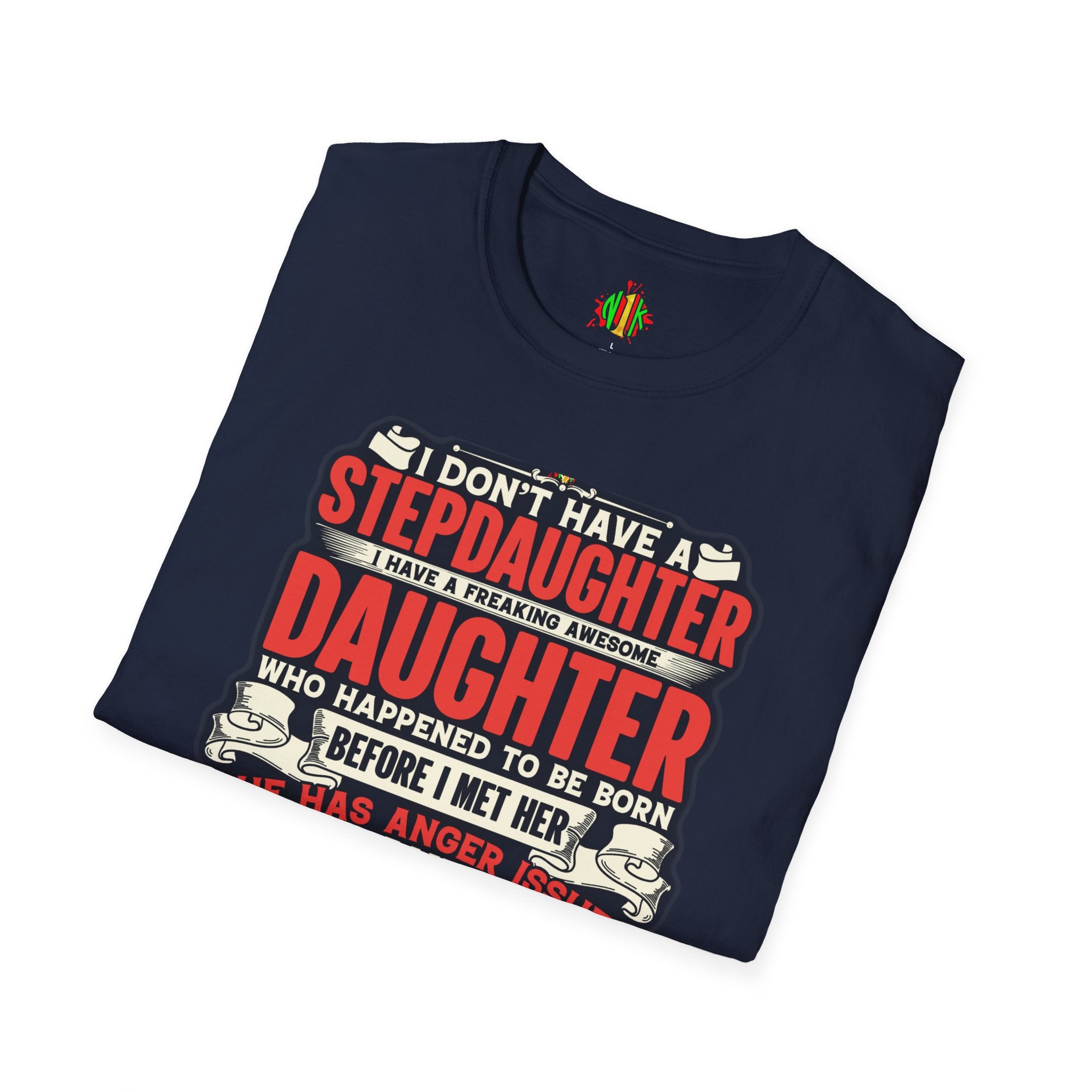 The love of a stepdaughter from a Stepfather Short Sleeve Tee