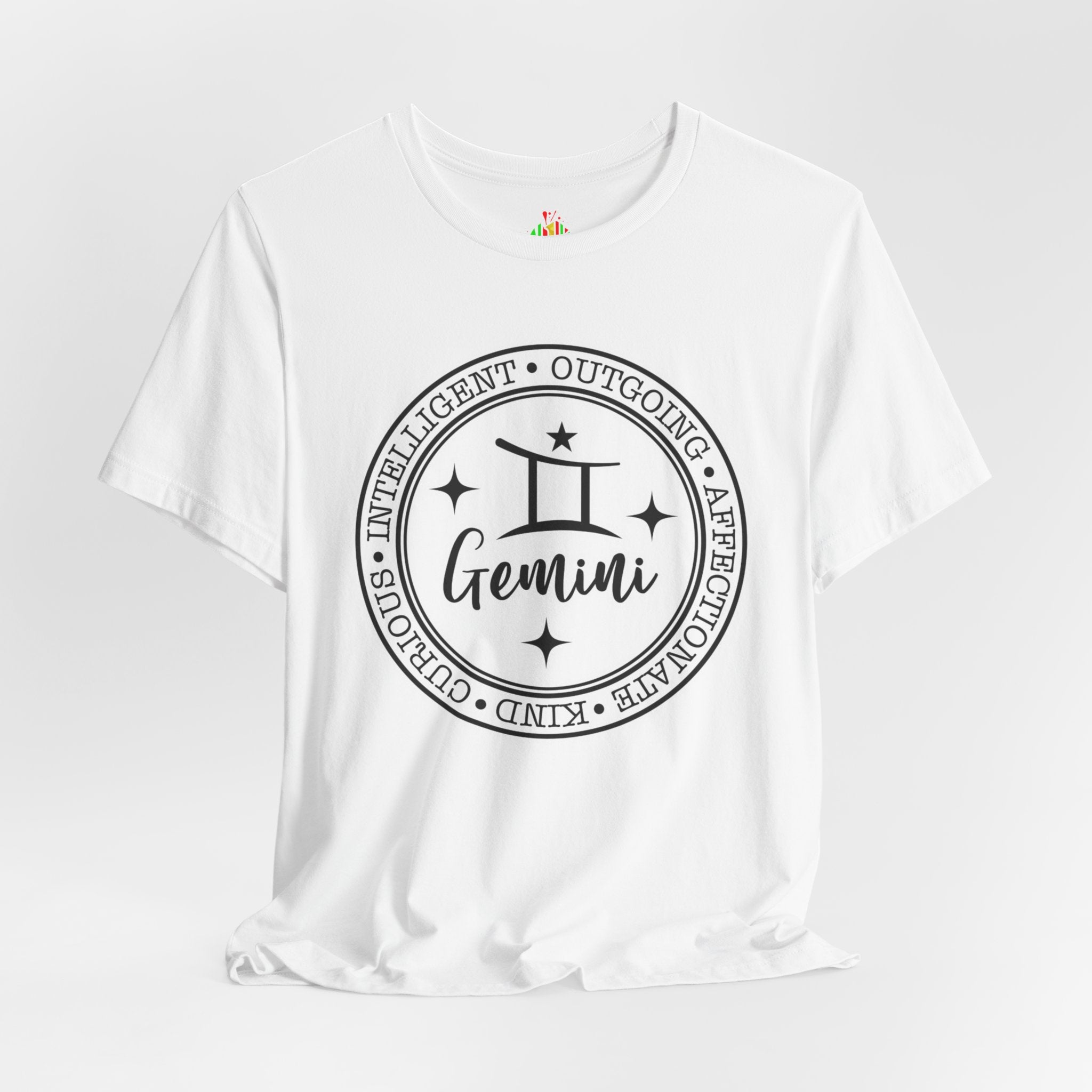 Gemini Zodiac Tee: Stylish Astrology Shirt for Astronomy Lovers, Birthday Gift, Unisex Tee, Horoscope Apparel, Casual Wear