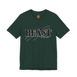 Beast with the Beauty Valentine Casual, Soft Unisex Jersey Short Sleeve Tee