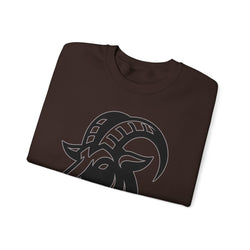 Aries Zodiac Unisex Casual Crewneck Sweatshirt