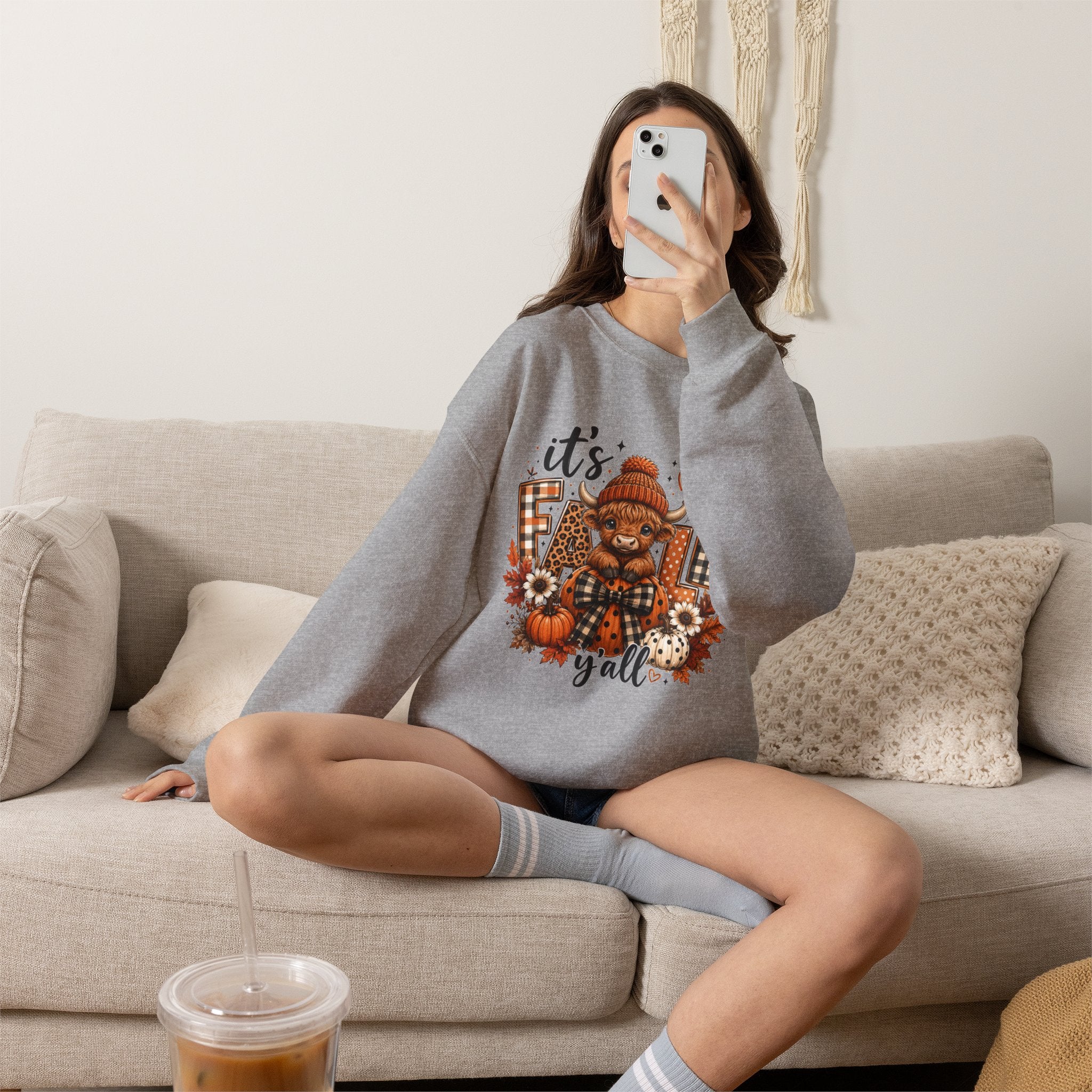 It’s Y’all Fall Bear Sweatshirt