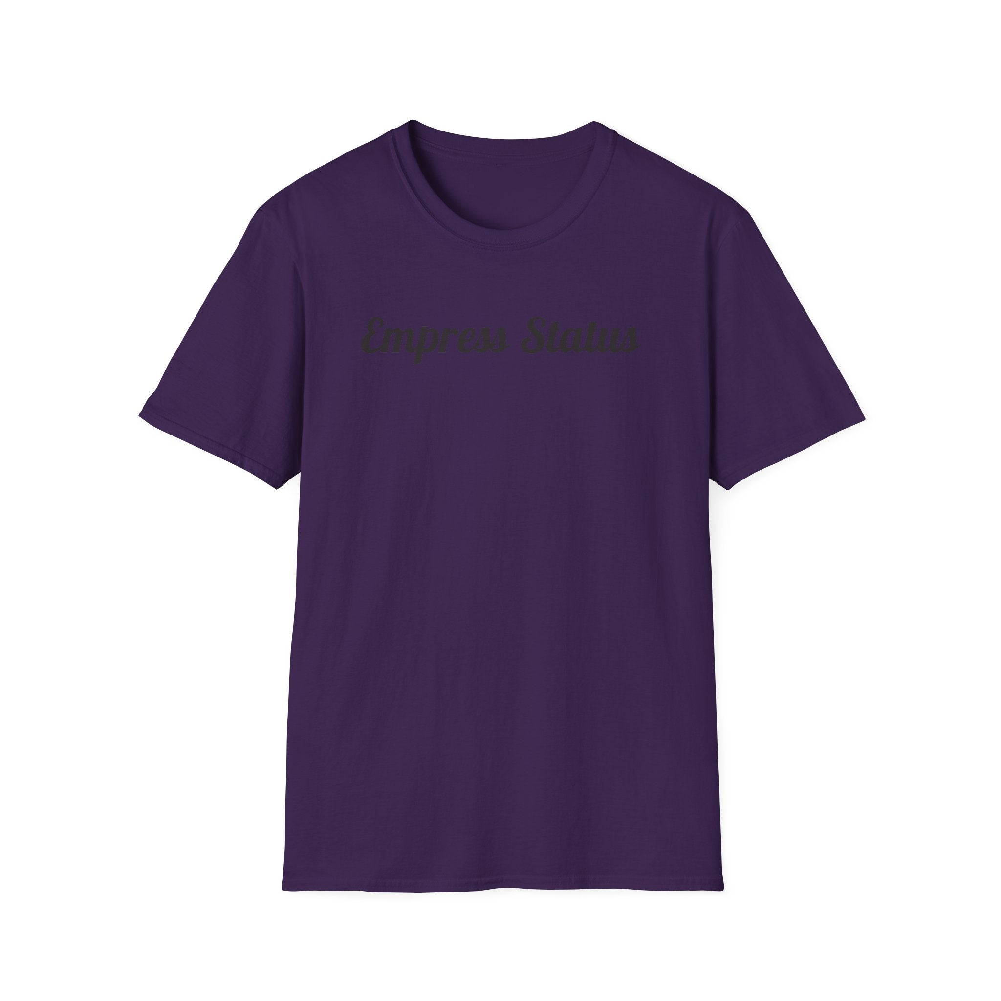Black Glitter Empress Status Unisex Softstyle T-Shirt