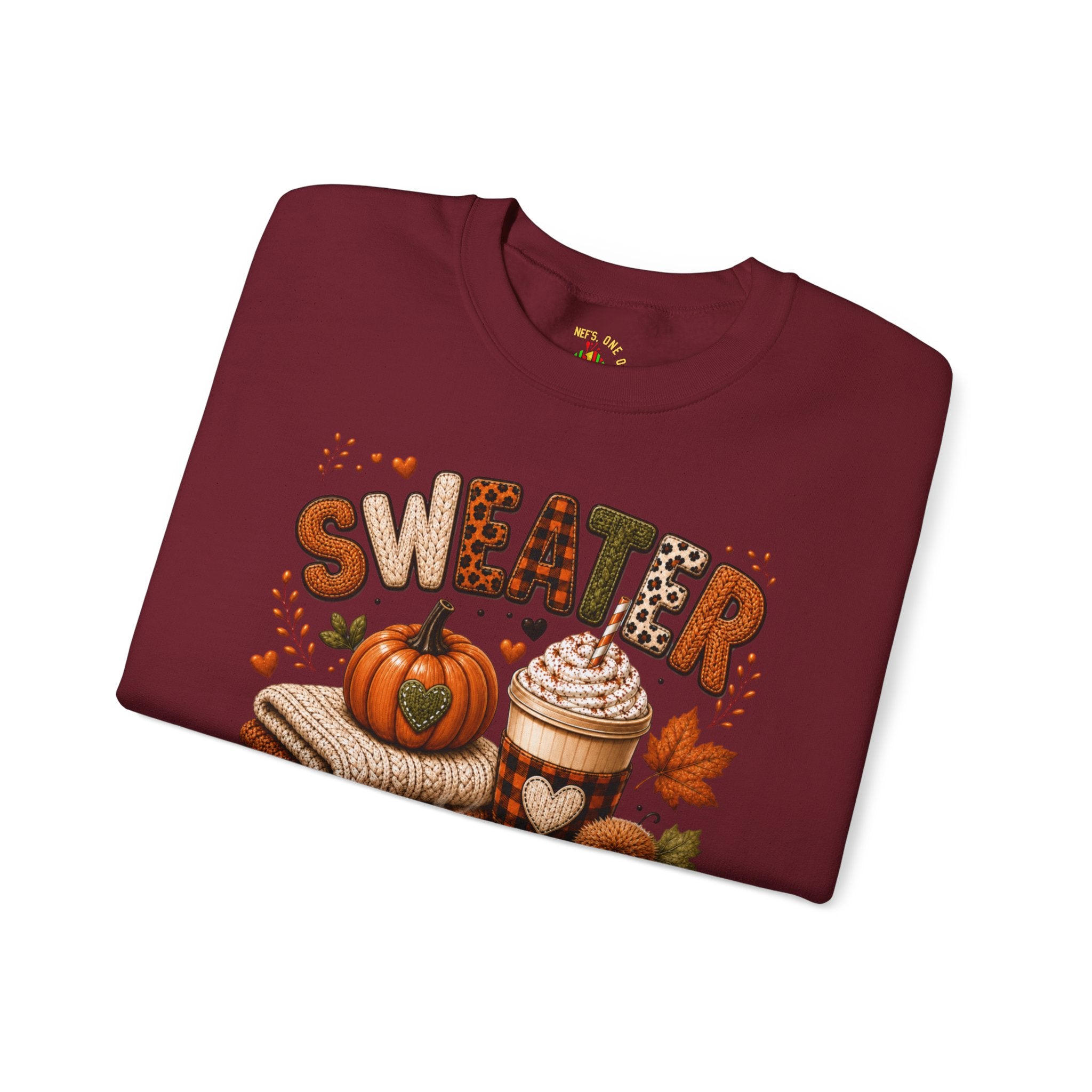 Sweater Weather Autumn Crewneck Sweatshirt