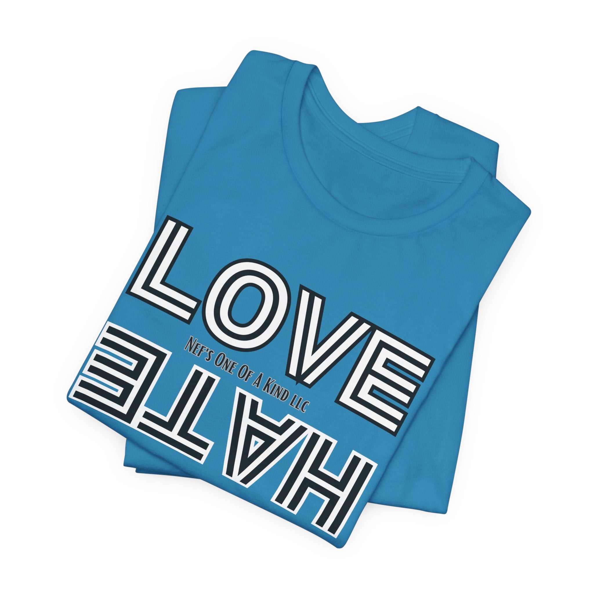 Love / Hate Short Unisex Sleeve Tea