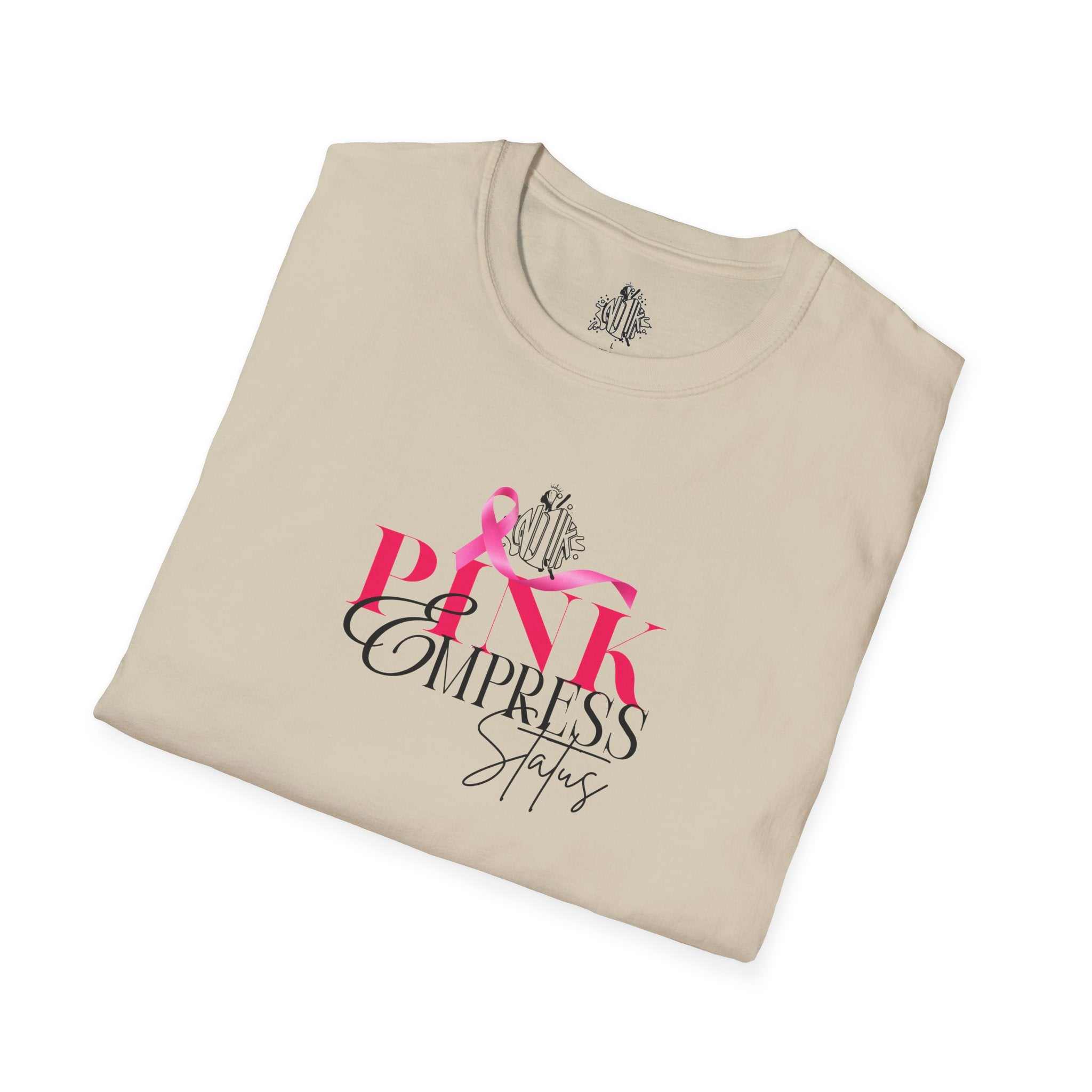 Pink Empress Ladies T-Shirt – 'Pink Empress' Script Graphic