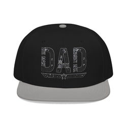 Stylish Dad Snapback Cap, Cool Gift for Father's Day, Casual Fashion Hat, Trendy Embroidered Cap for Men, Dad Life Accessory