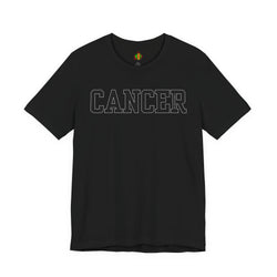 Cancer Zodiac Sign Unisex Tee, Support Cancer Patients, Gift for Loved Ones, Birthday, Comfortable Casual Wear