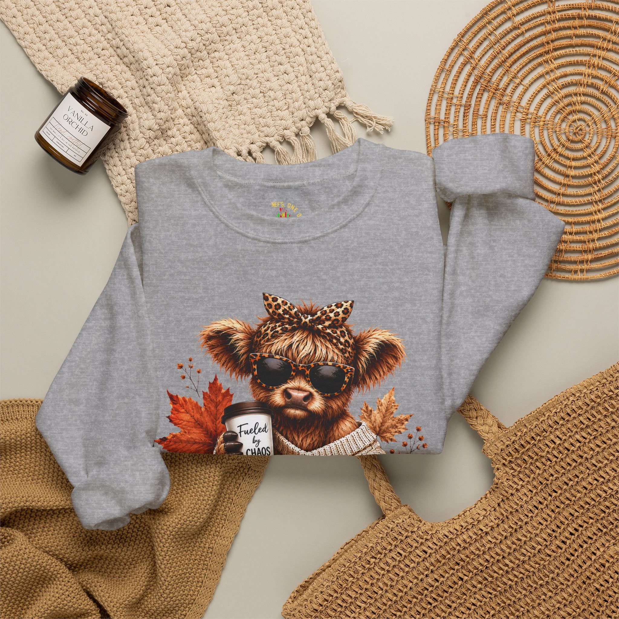 Festive Woodland Animals Christmas Sweatshirt