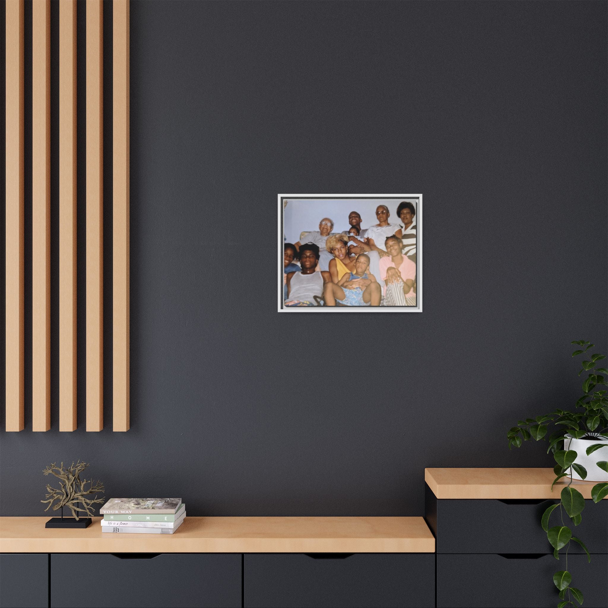 Ccustomizable Framed Canvas — Horizontal Matte Wall Art
