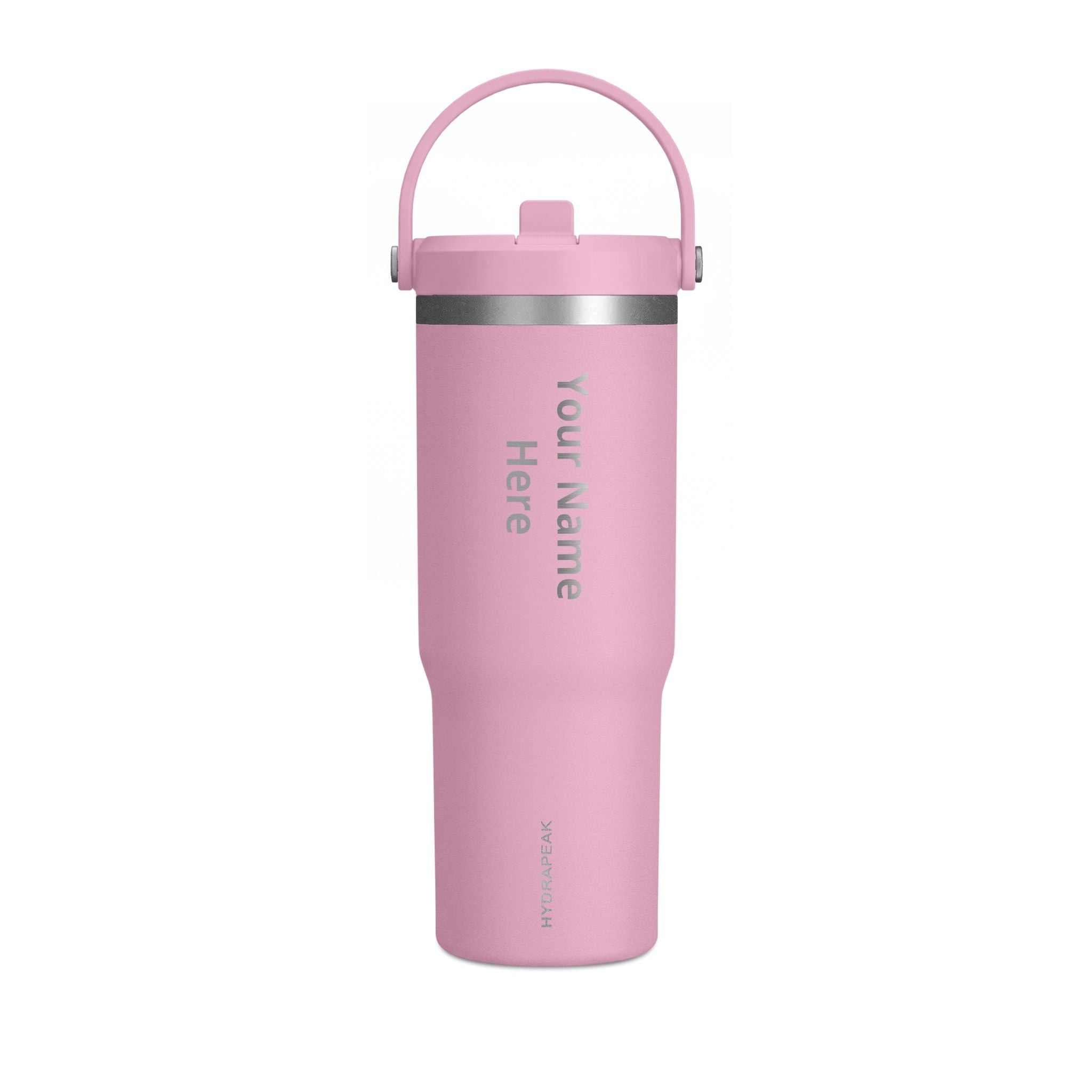 Personalized 32oz Nomad Tumbler – Insulated Travel Water Bottle with Handle (Add Your Name)