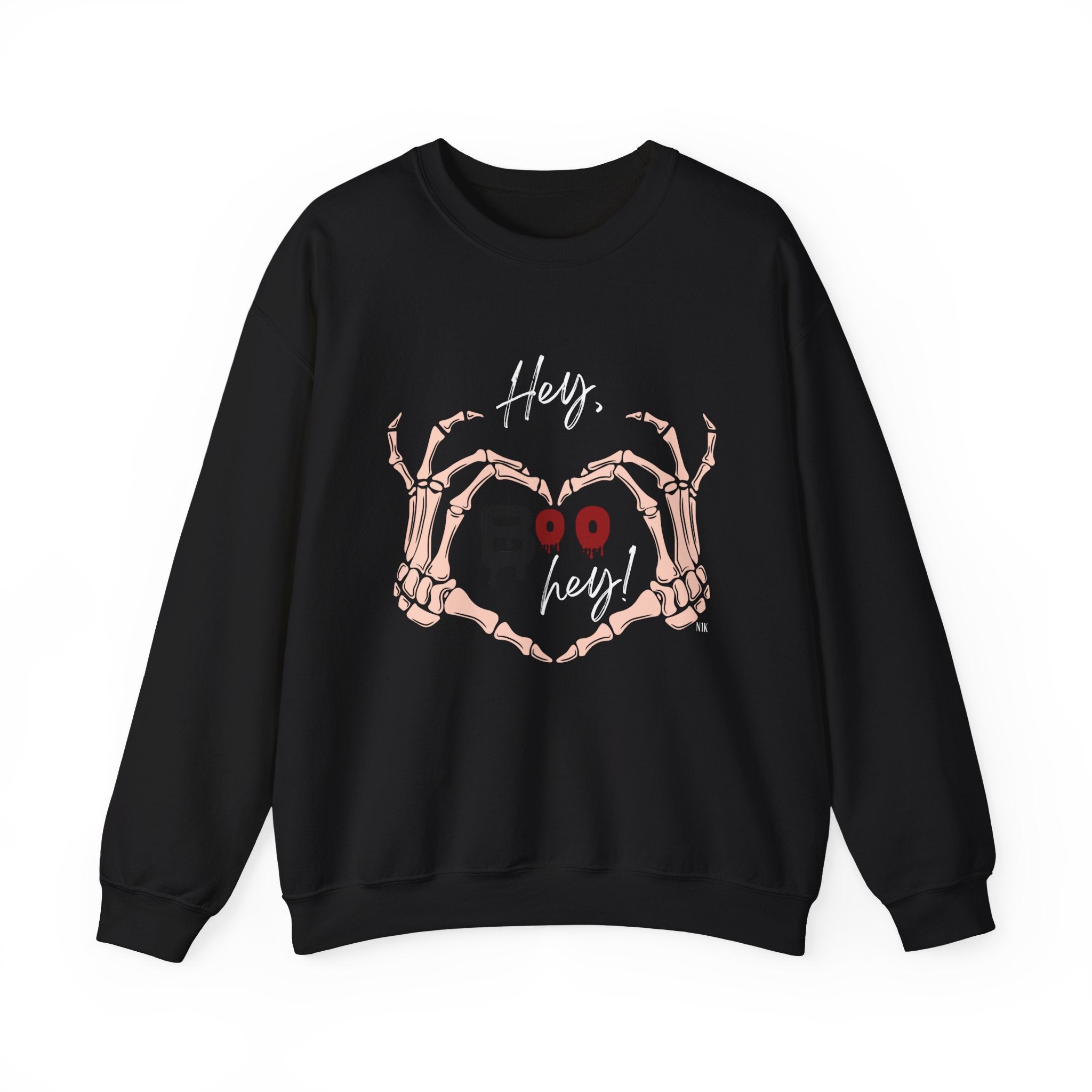 Skeleton Love Boo Crewneck Sweatshirt