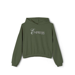 Empress Women's Cinched Bottom Hoodie, Chic Pullover, Stylish Activewear, Casual Outfit, Birthday Gift, Cozy Gift