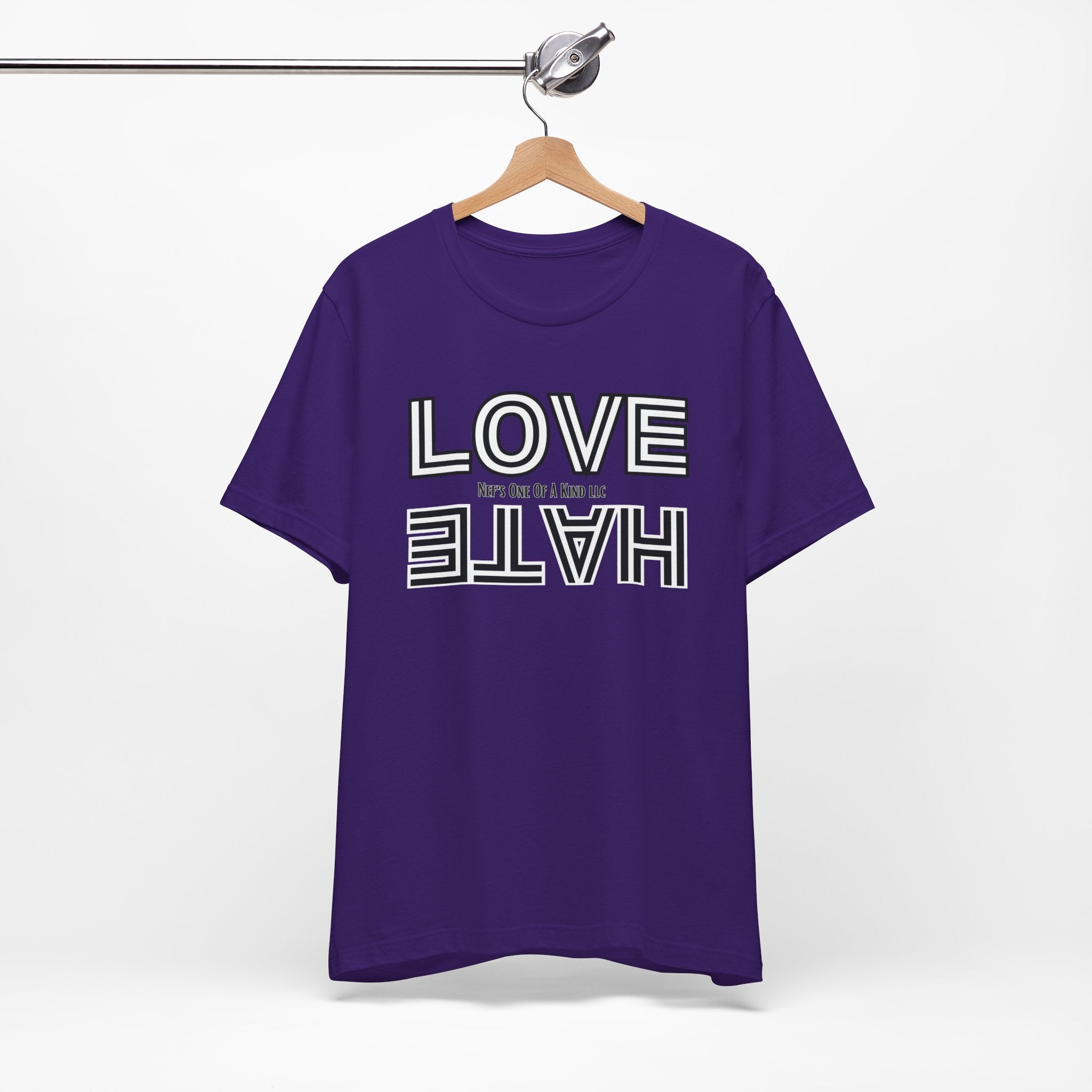 Love / Hate Short Unisex Sleeve Tea