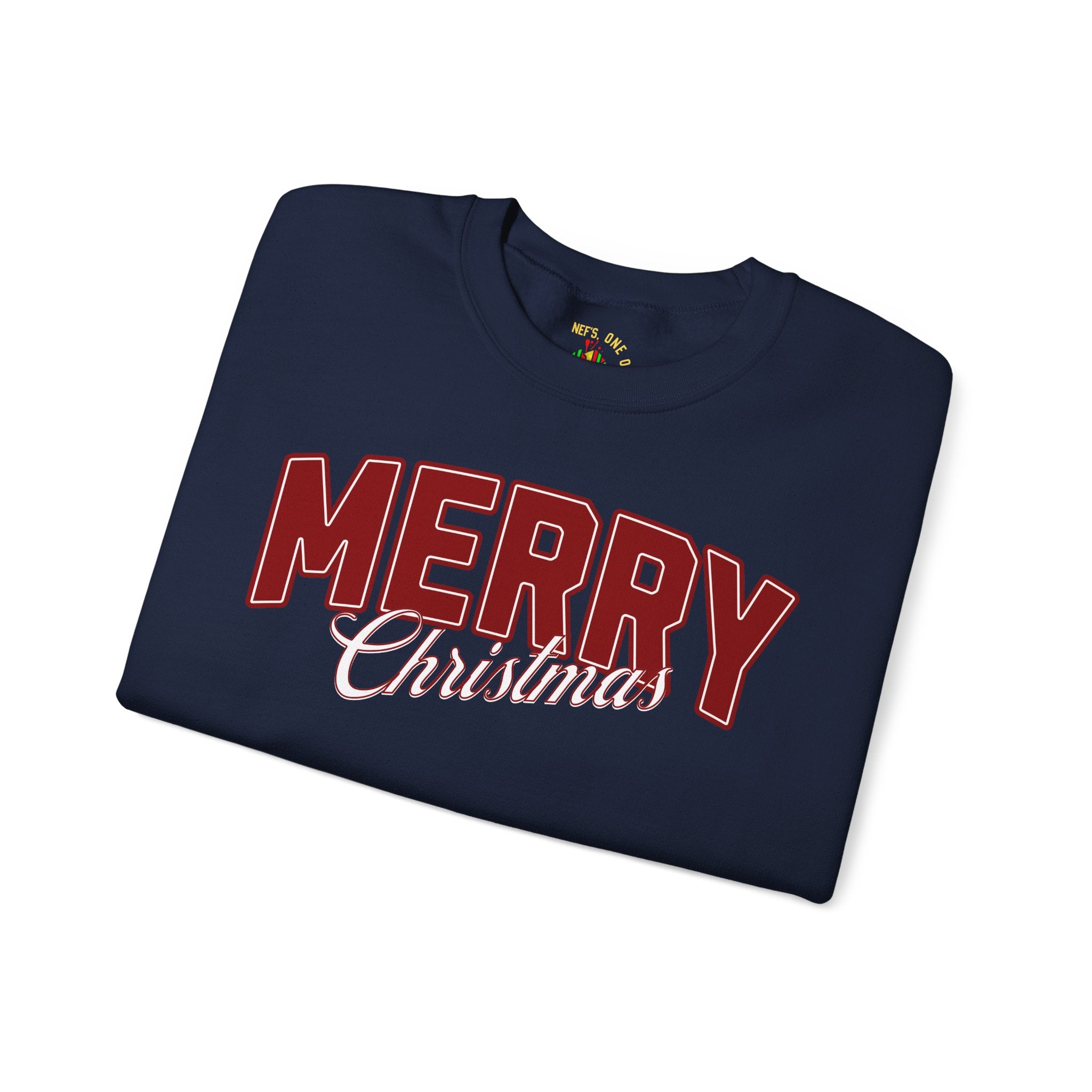 Merry Christmas Holiday Crewneck Sweatshirt