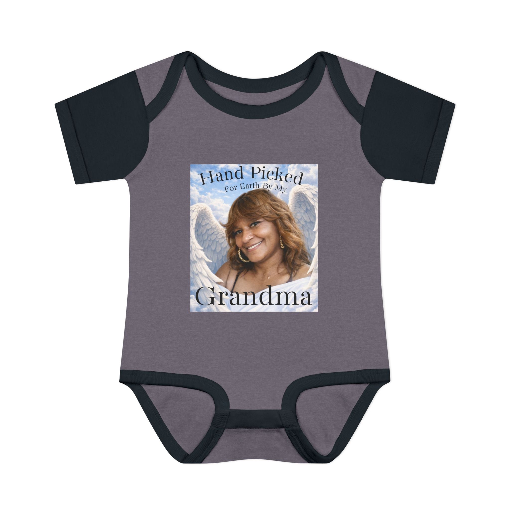Body da neonato "Scelto per la Terra dalla mia nonna in Cielo" – Tutina commemorativa per neonato