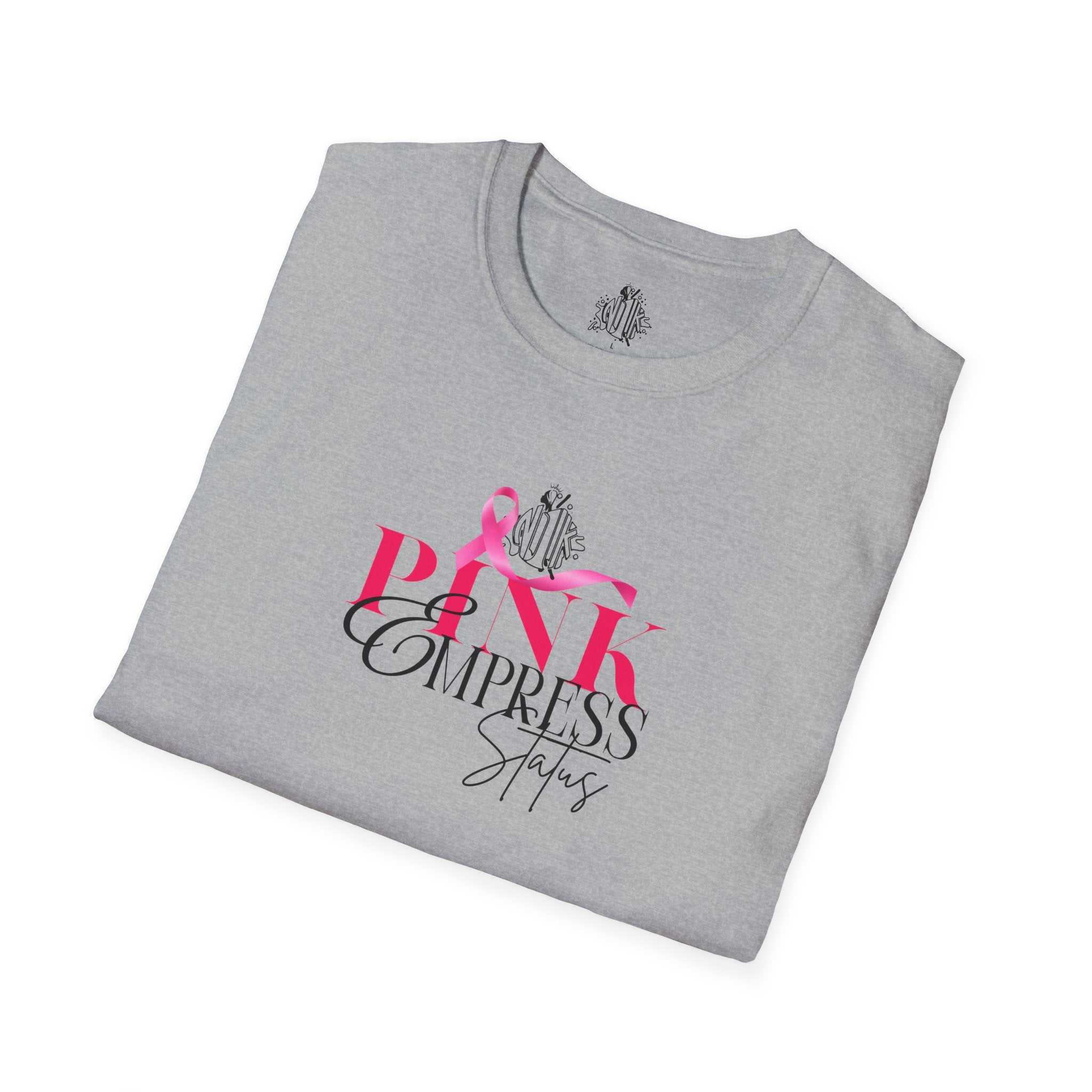 Pink Empress Ladies T-Shirt – 'Pink Empress' Script Graphic