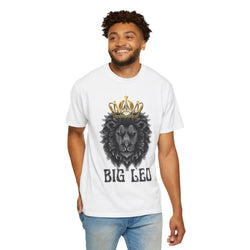 Big Leo Lion Graphic T-Shirt, Unisex Tee, Animal Lover Gift, Birthday Shirt, Astrology Apparel, Comfortable Everyday Wear