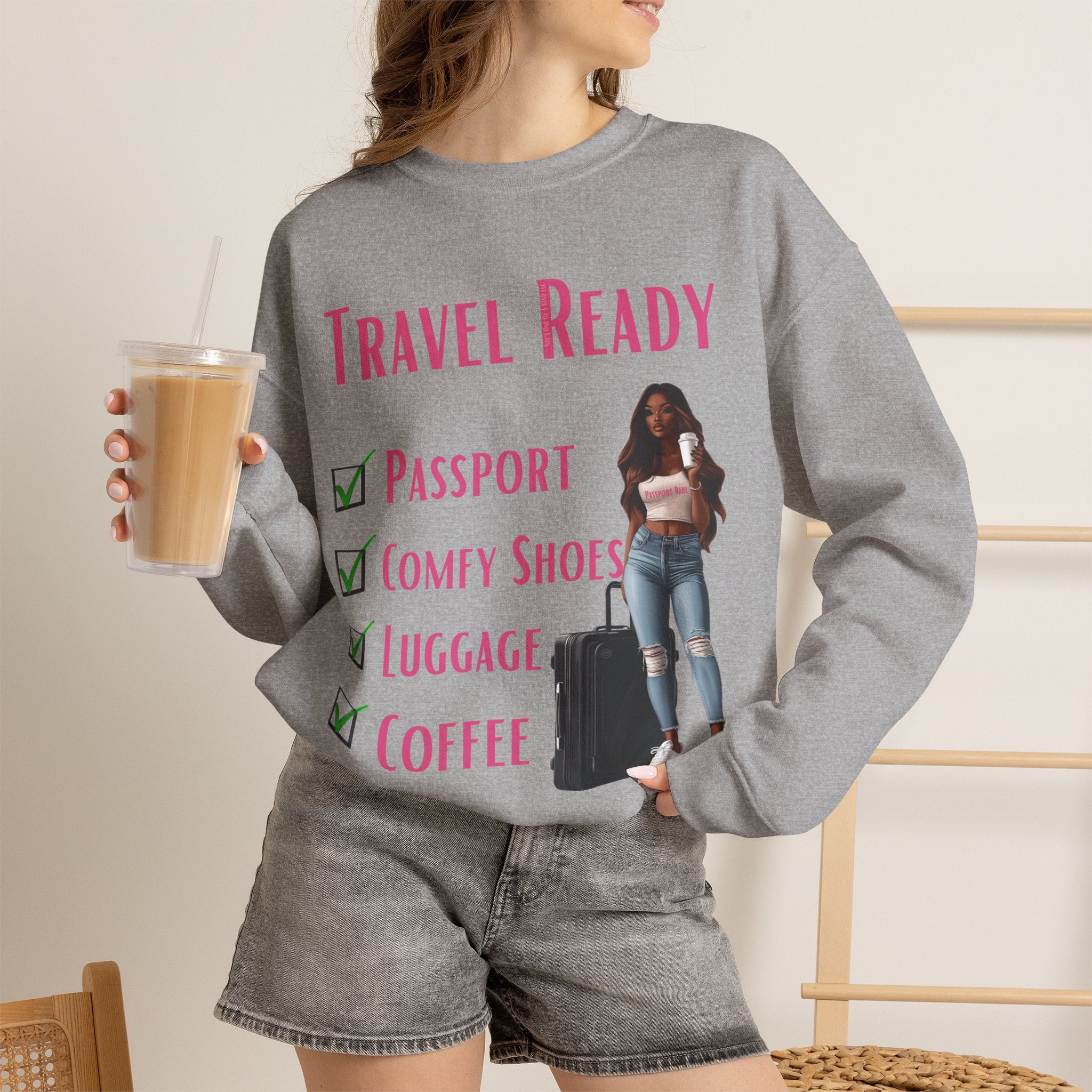 Trevel Ready Unisex Heavy Blend™ Hooded Sweatshirt