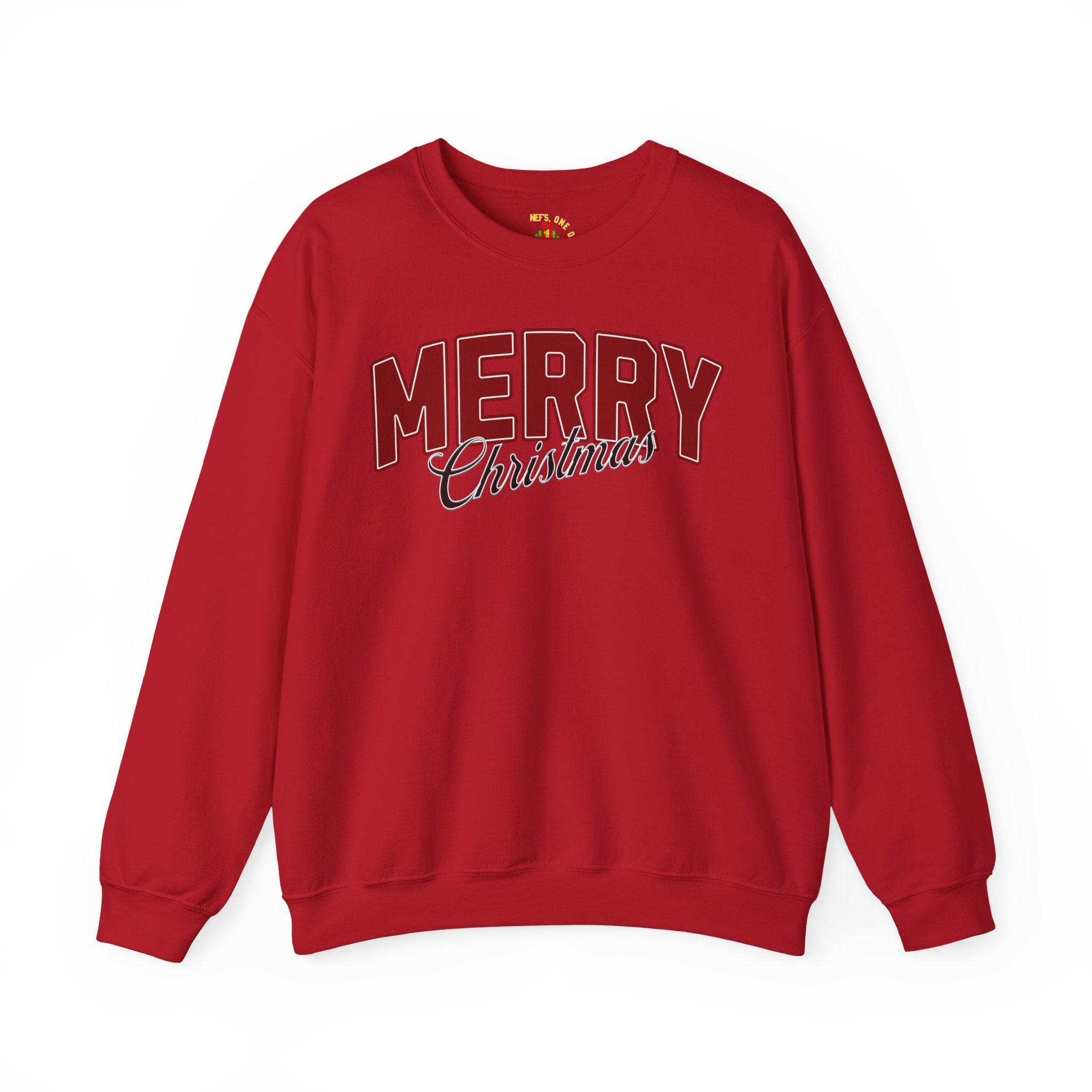 Merry Christmas Holiday Crewneck Sweatshirt