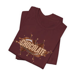 Chocolate Unisex Short Sleeve Tee