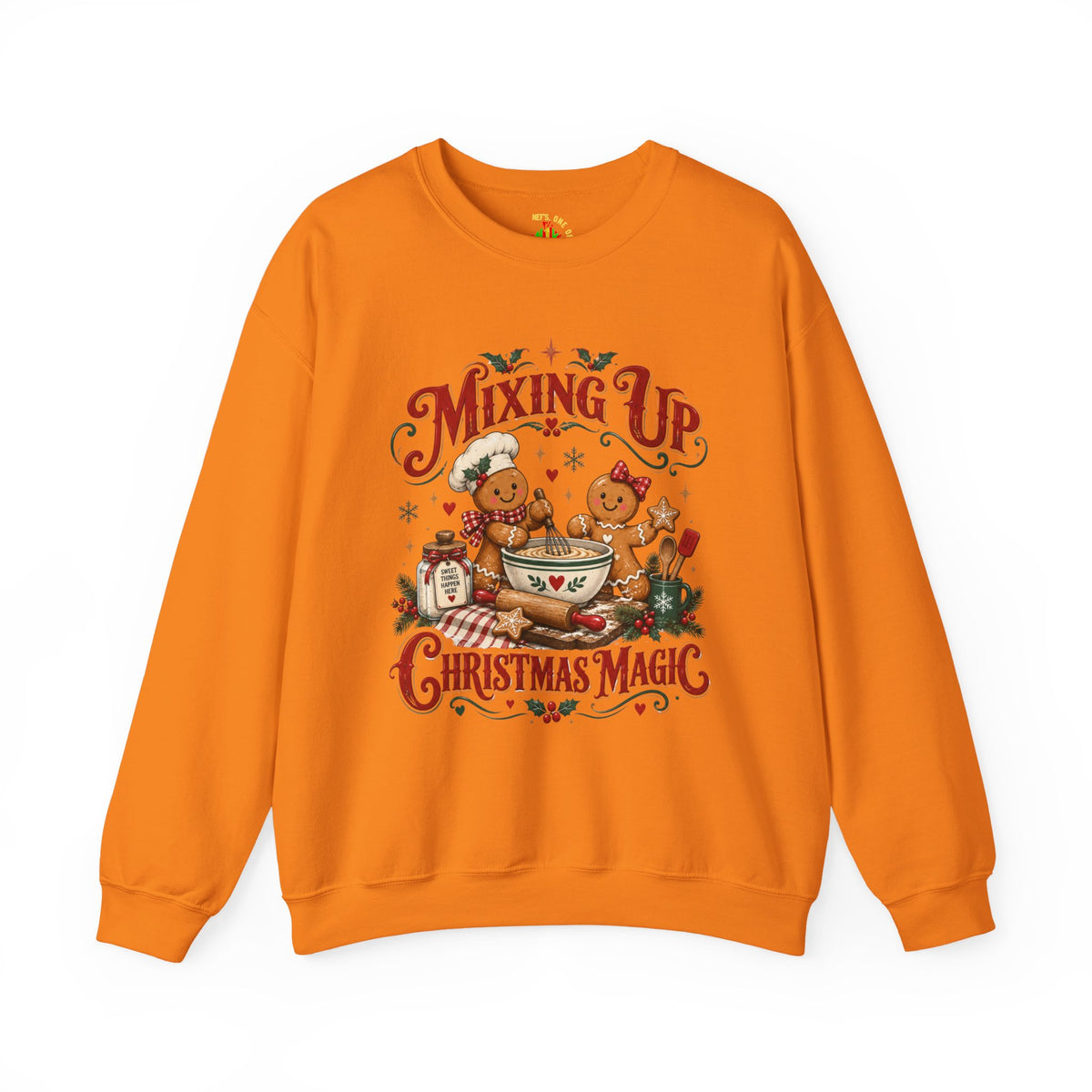 Mixing Up Ginger Bread Hot Chocolate Christmas