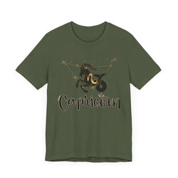Capricorn Unisex Casual classic unisex jersey short sleeve tee