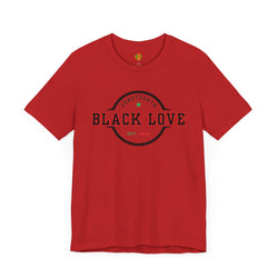 Black Love Unisex Jersey Tee | Heritage Design, Casual Wear, Gift for Him/Her, Black History Month, Everyday Comfort