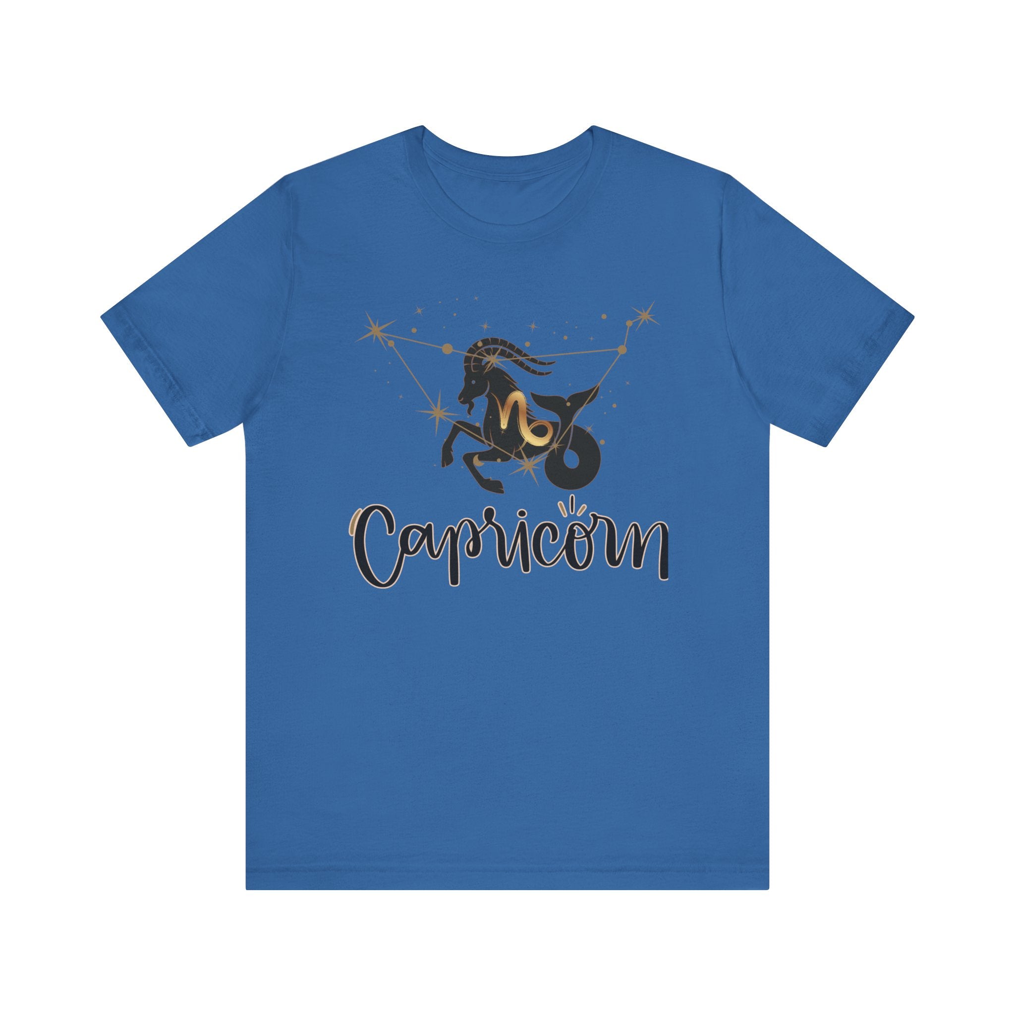 Capricorn Unisex Casual classic unisex jersey short sleeve tee